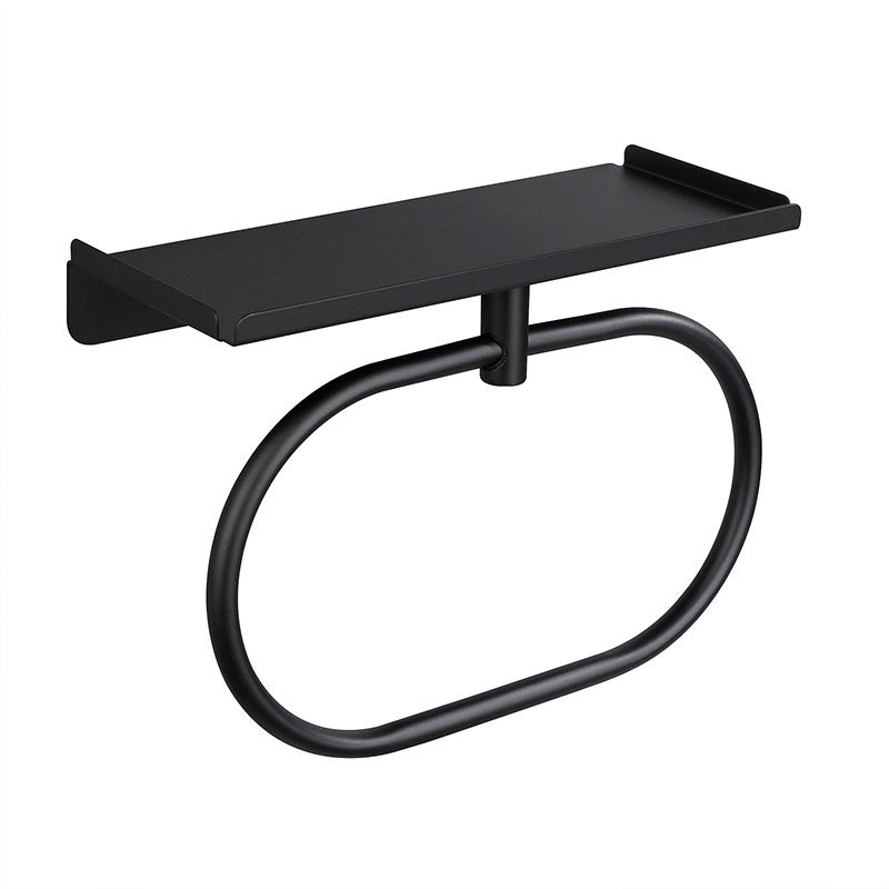 Bathroom towel rack